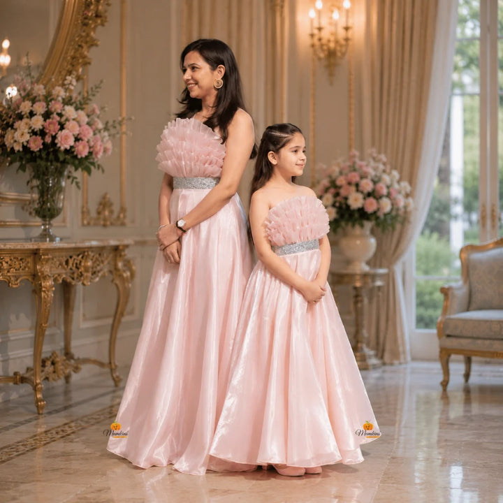 Mother Daughter Gown for Girls