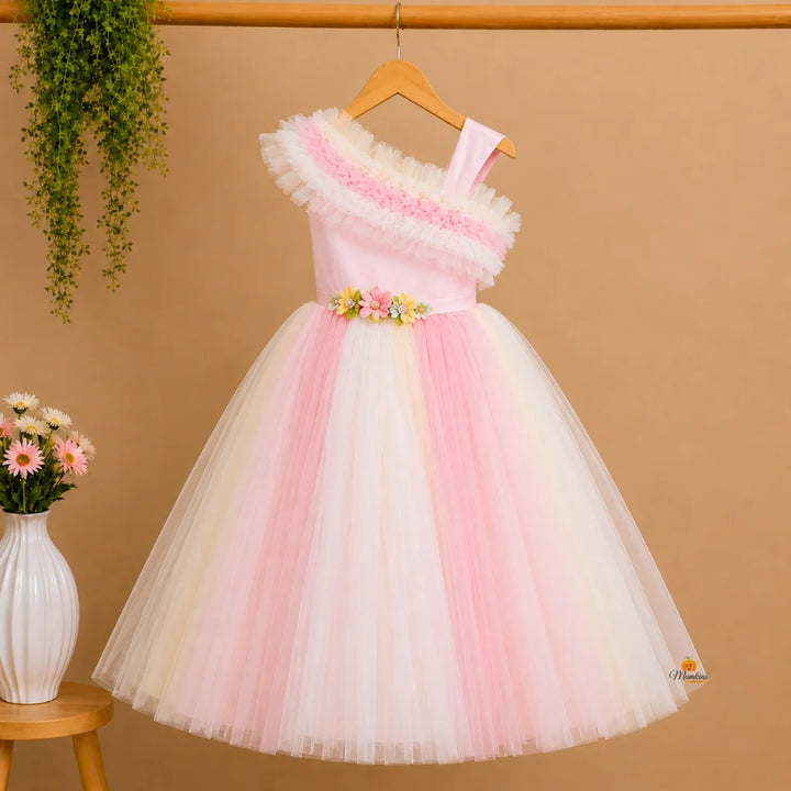 Multi Designer Long Girls Gown