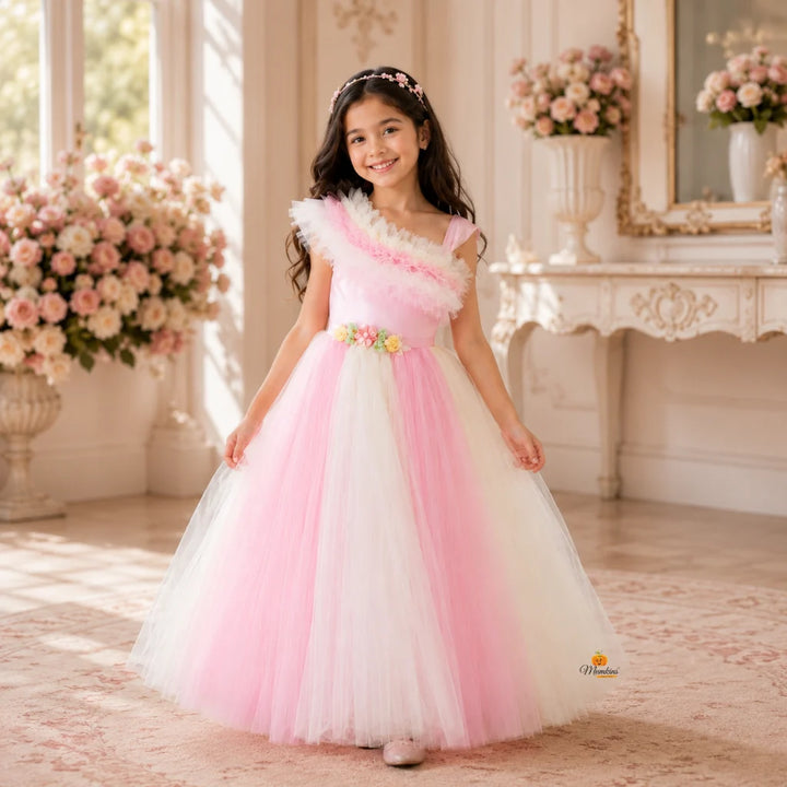 Multi Designer Long Girls Gown