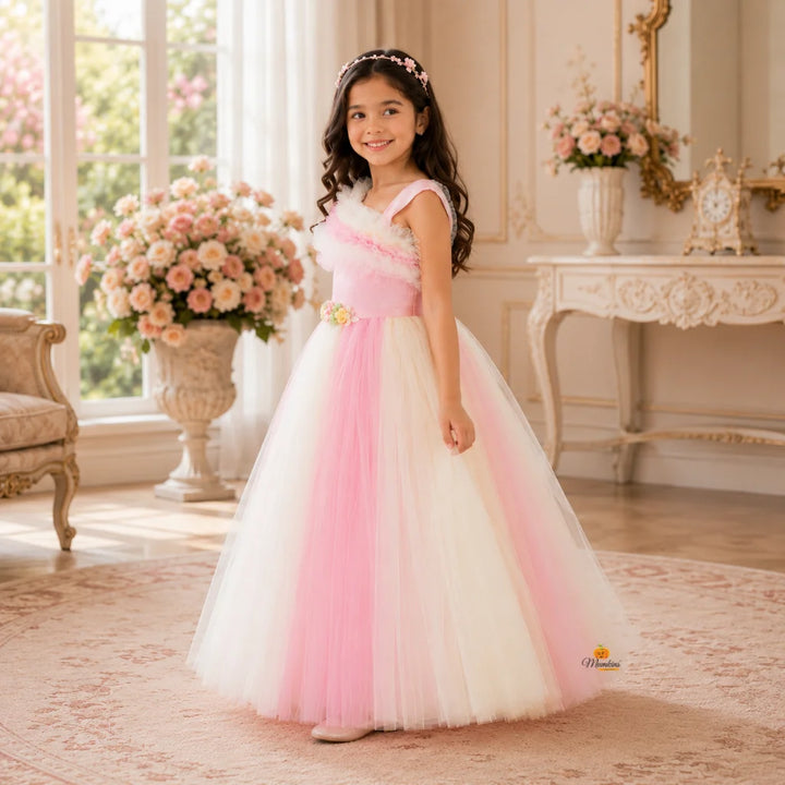 Multi Designer Long Girls Gown