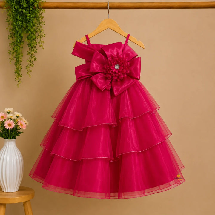 Rani Layered Flair Gown for Girls
