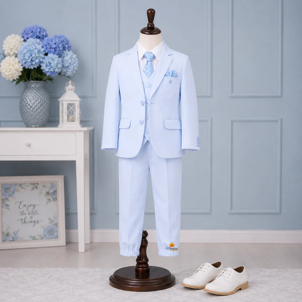 Sky Blue Suit for Boys