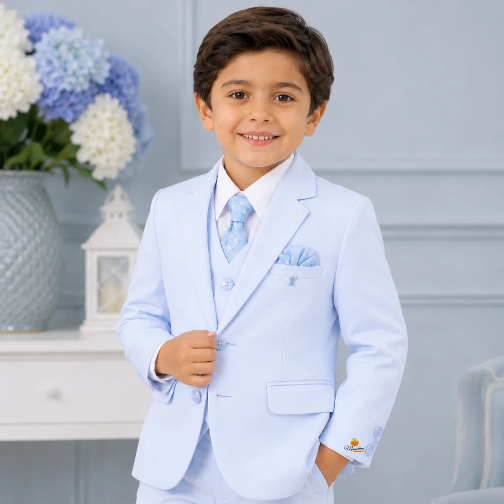 Sky Blue Suit for Boys
