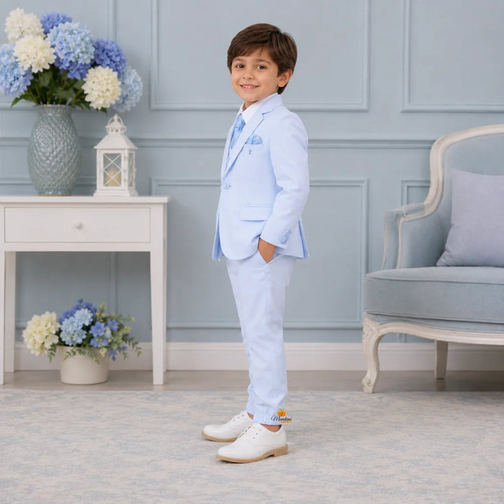 Sky Blue Suit for Boys