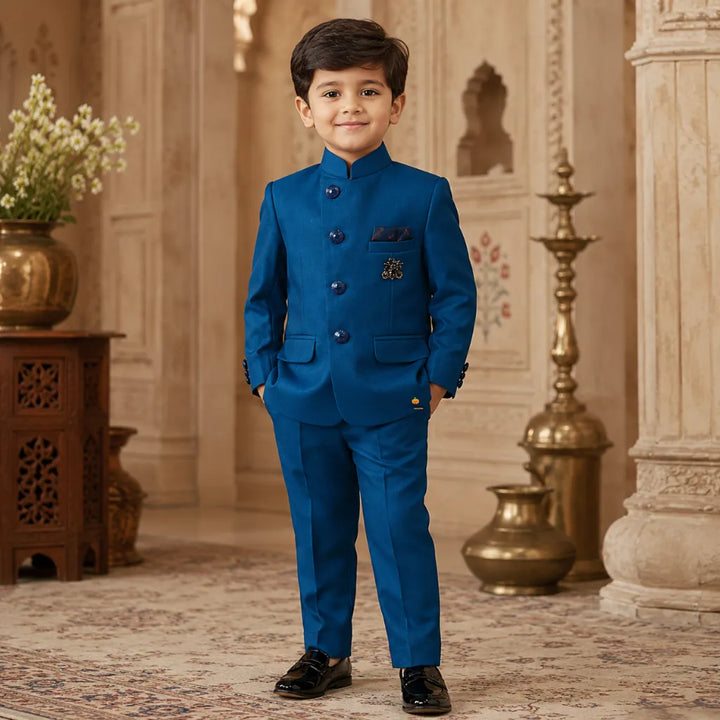 Rama Party Wear Jodhpuri Suit for Boys