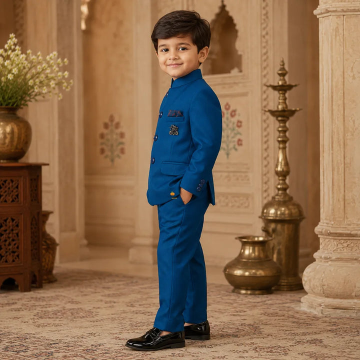 Rama Party Wear Jodhpuri Suit for Boys