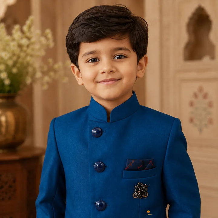 Rama Party Wear Jodhpuri Suit for Boys