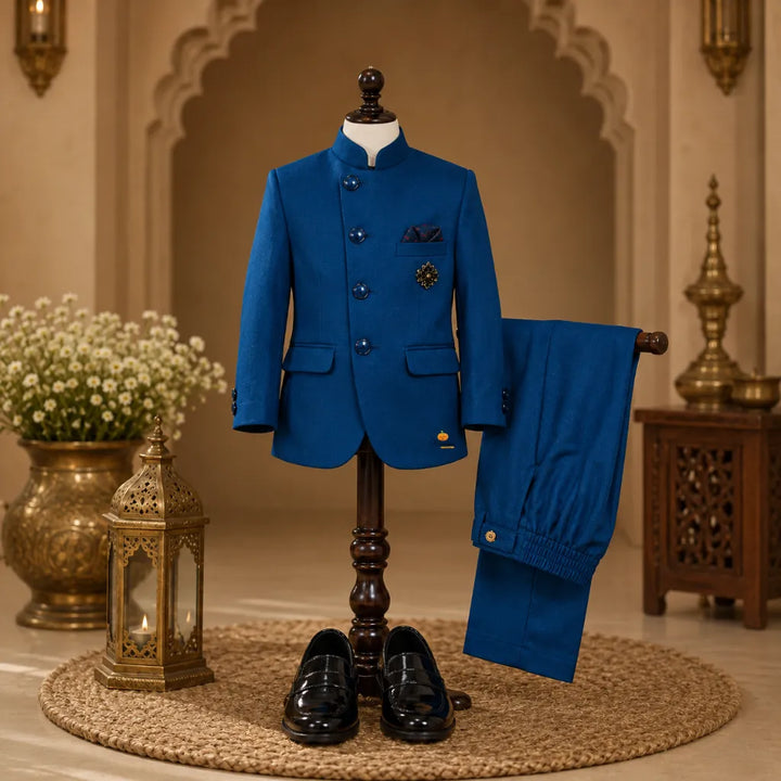 Rama Party Wear Jodhpuri Suit for Boys