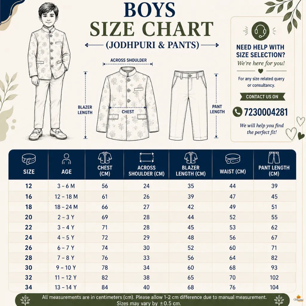 Rama Party Wear Jodhpuri Suit for Boys