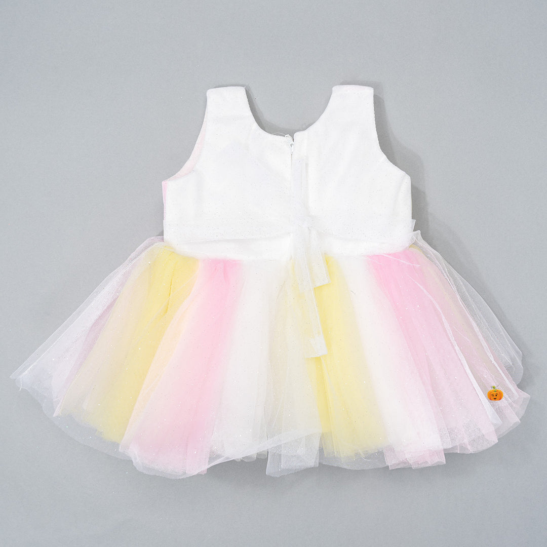 Multi Colored Frock for Baby Girl