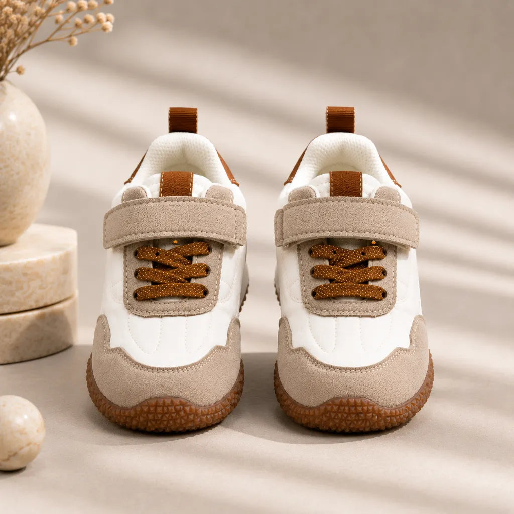 Beige Casual Sports Shoes for Girls