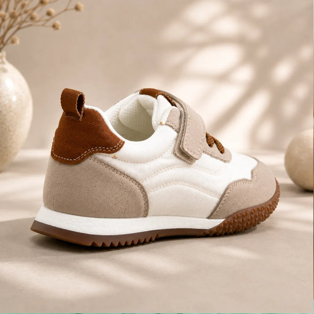 Beige Casual Sports Shoes for Girls