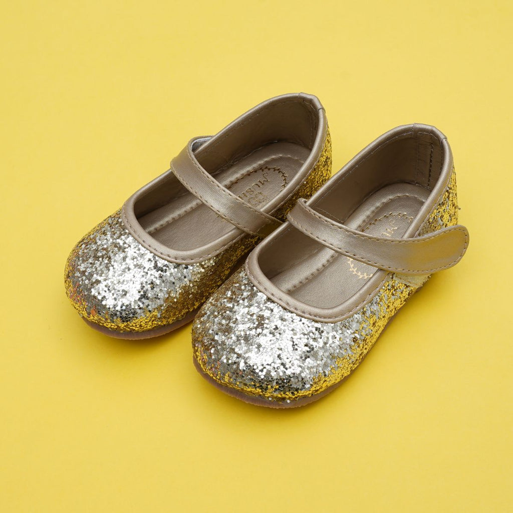 Golden Silver Sequin Girls Bellies