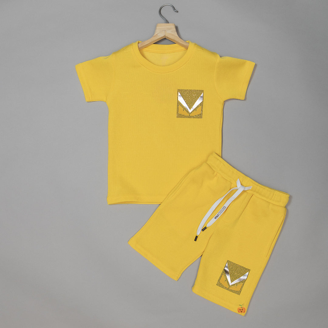 Yellow Co-ord Set for Boys