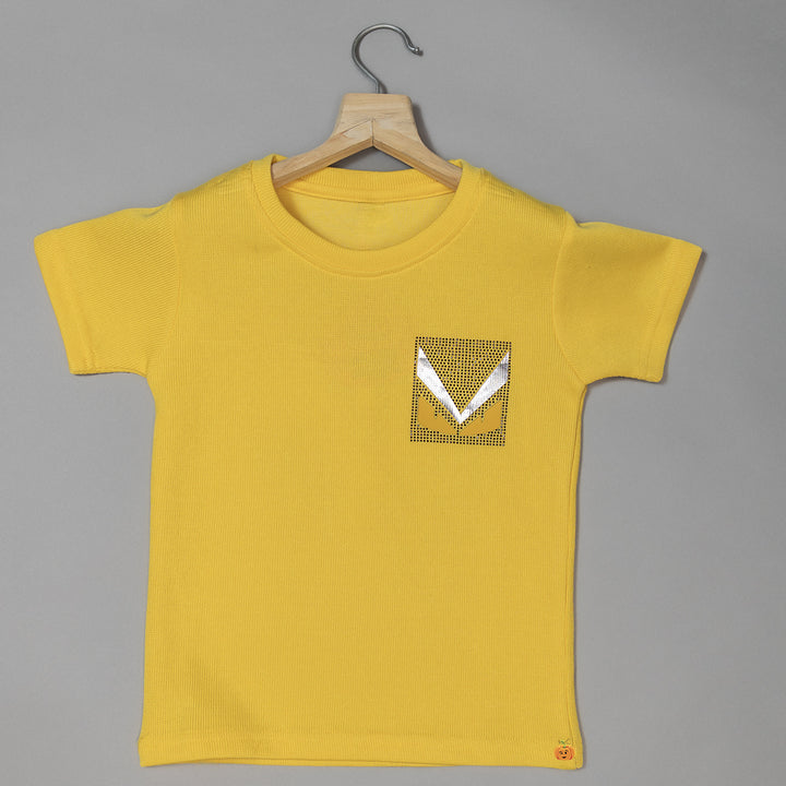 Yellow Co-ord Set for Boys