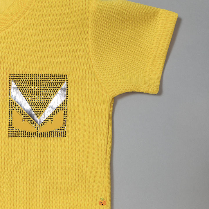 Yellow Co-ord Set for Boys