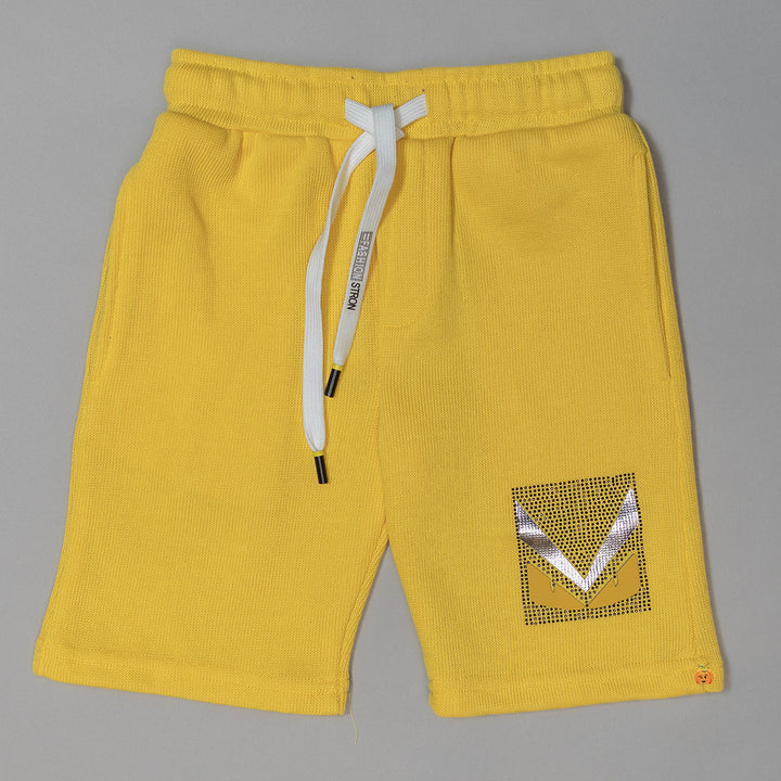 Yellow Co-ord Set for Boys