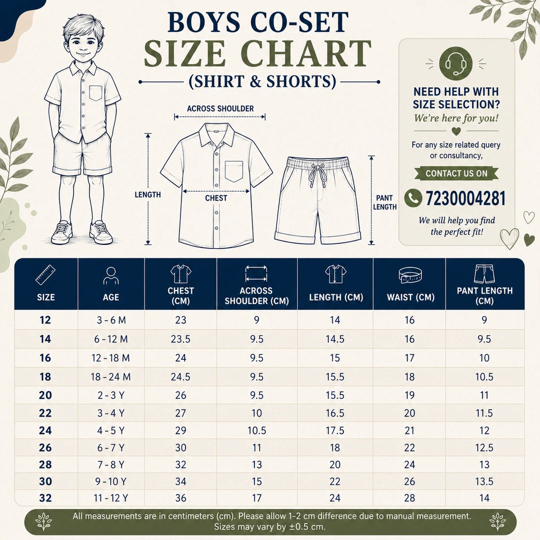 Boys Beach Vacation Shirt & Shorts Combo