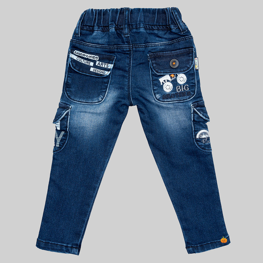 Buy Drawstring Slim Fit Jeans for Boys – Mumkins