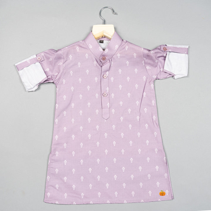 Purple Kurta Pajama for Boys