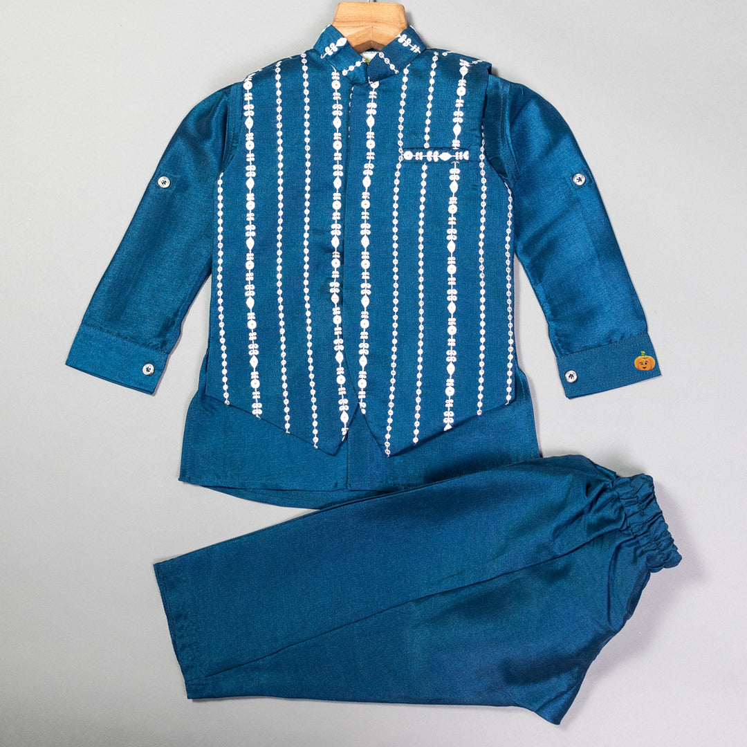 Sequin Work Kurta Pajama