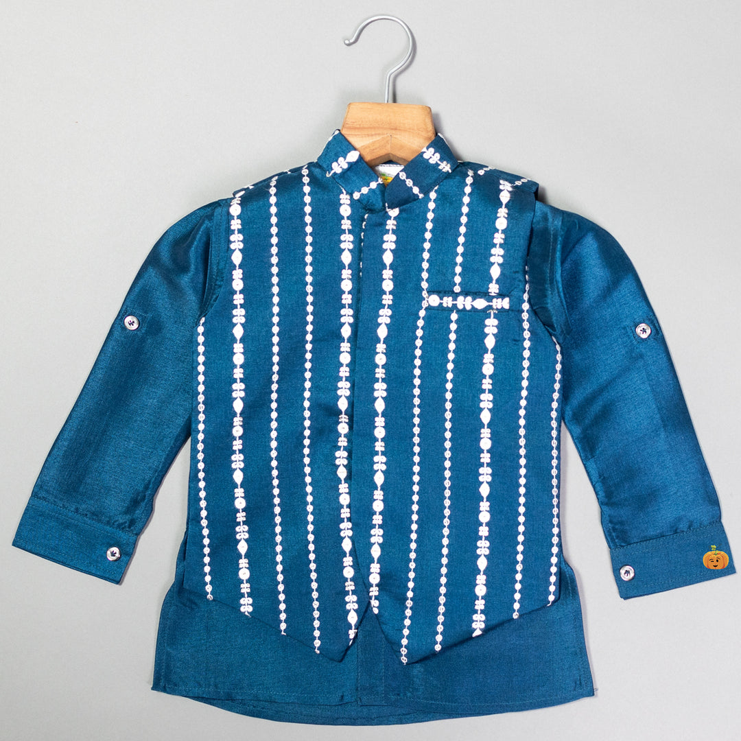 Sequin Work Kurta Pajama