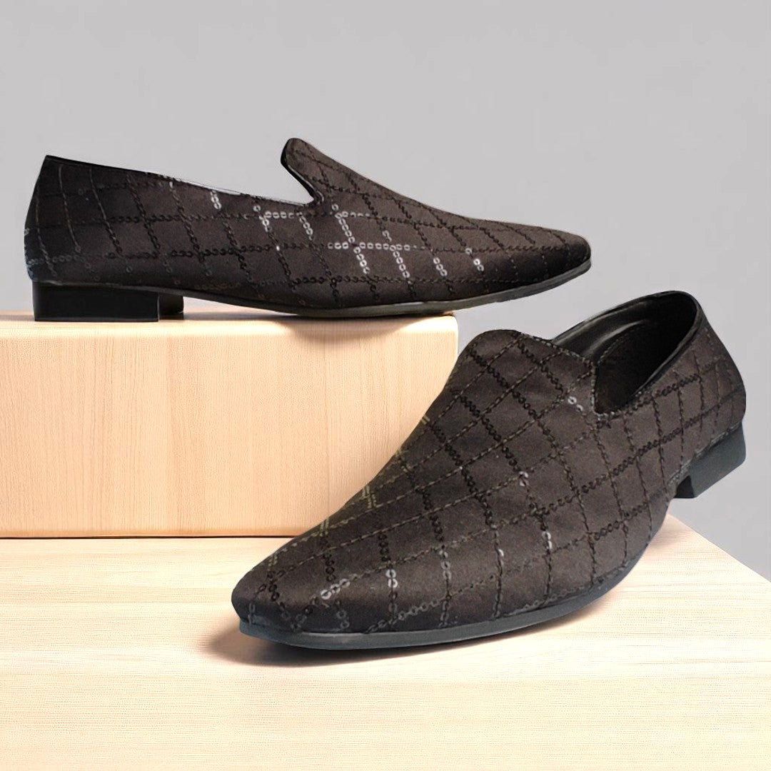 Sequin Loafer Shoes for Boys