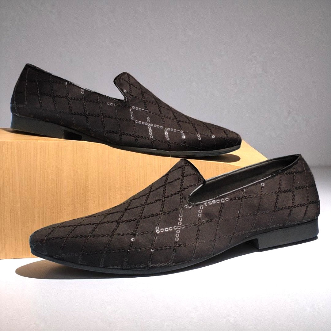 Sequin Loafer Shoes for Boys
