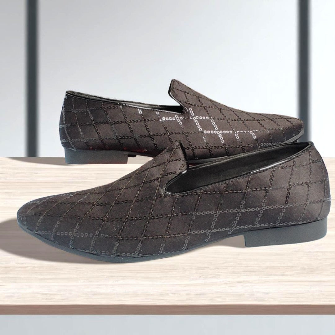 Sequin Loafer Shoes for Boys