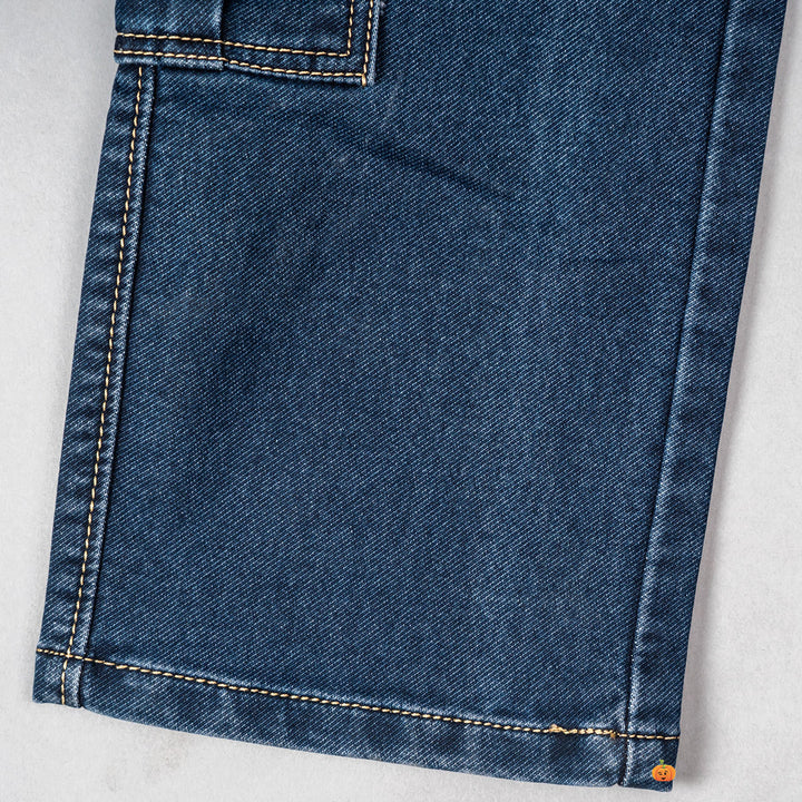 Denim Cargo Boys Pants