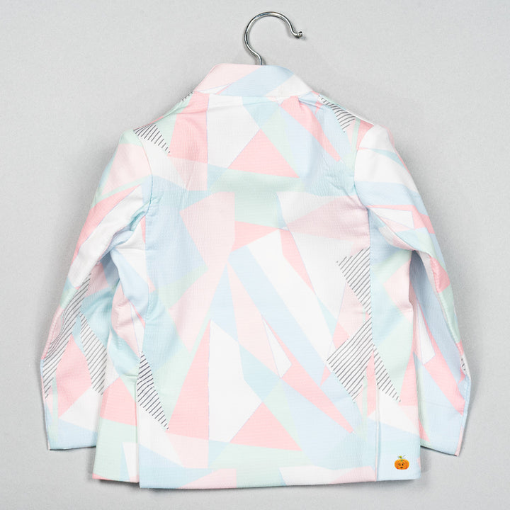 Peach Party Wear Suit for Boys