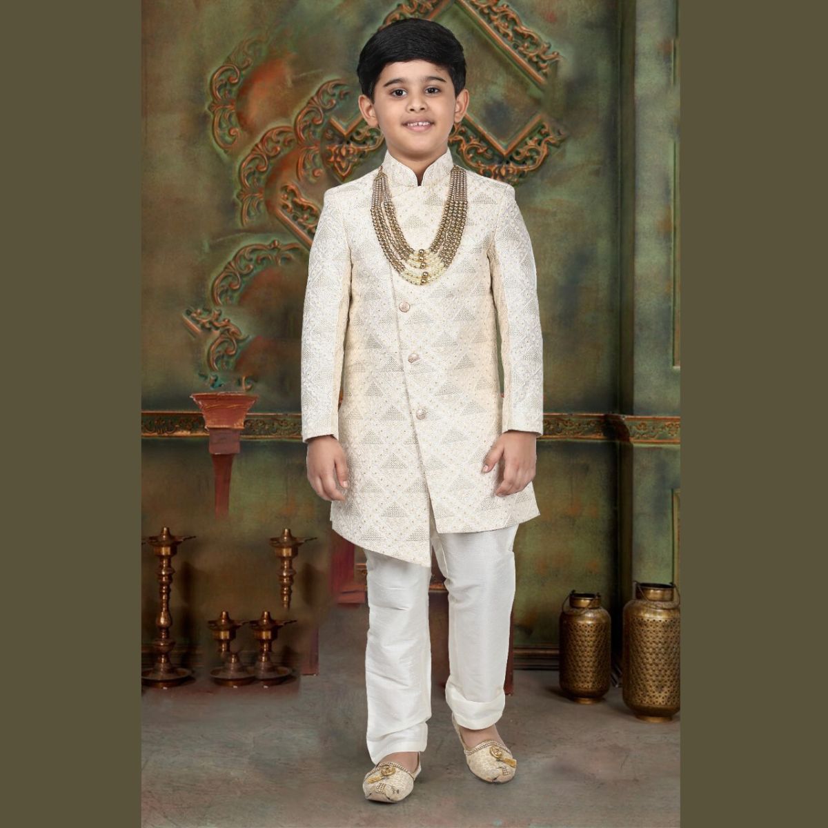 Boys Indo Western Sherwani Suit for Kids 7001_GREY Boys Wedding Sherwani  Indian Ethnic Festive Wear Kurta Pajama - Etsy | Kids dress boys, Kids suits,  Kids ethnic wear