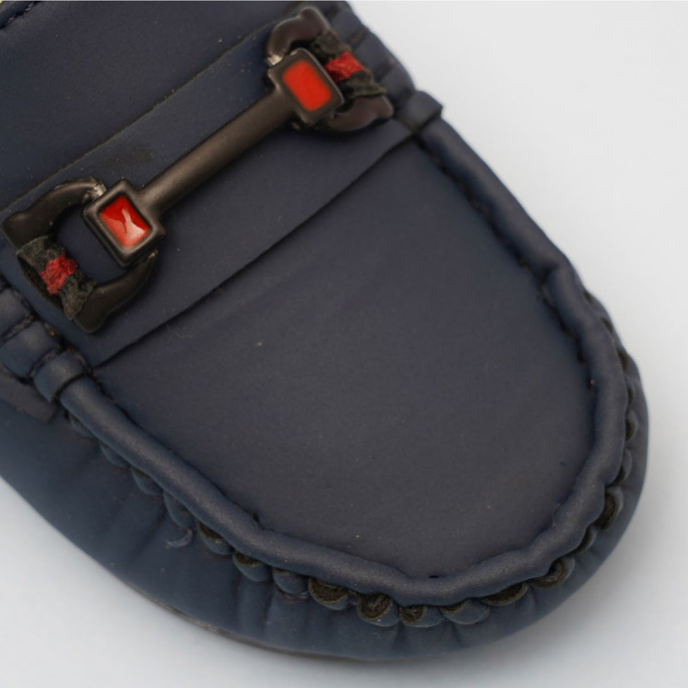 Classic Loafer Boys Shoes Close Up 