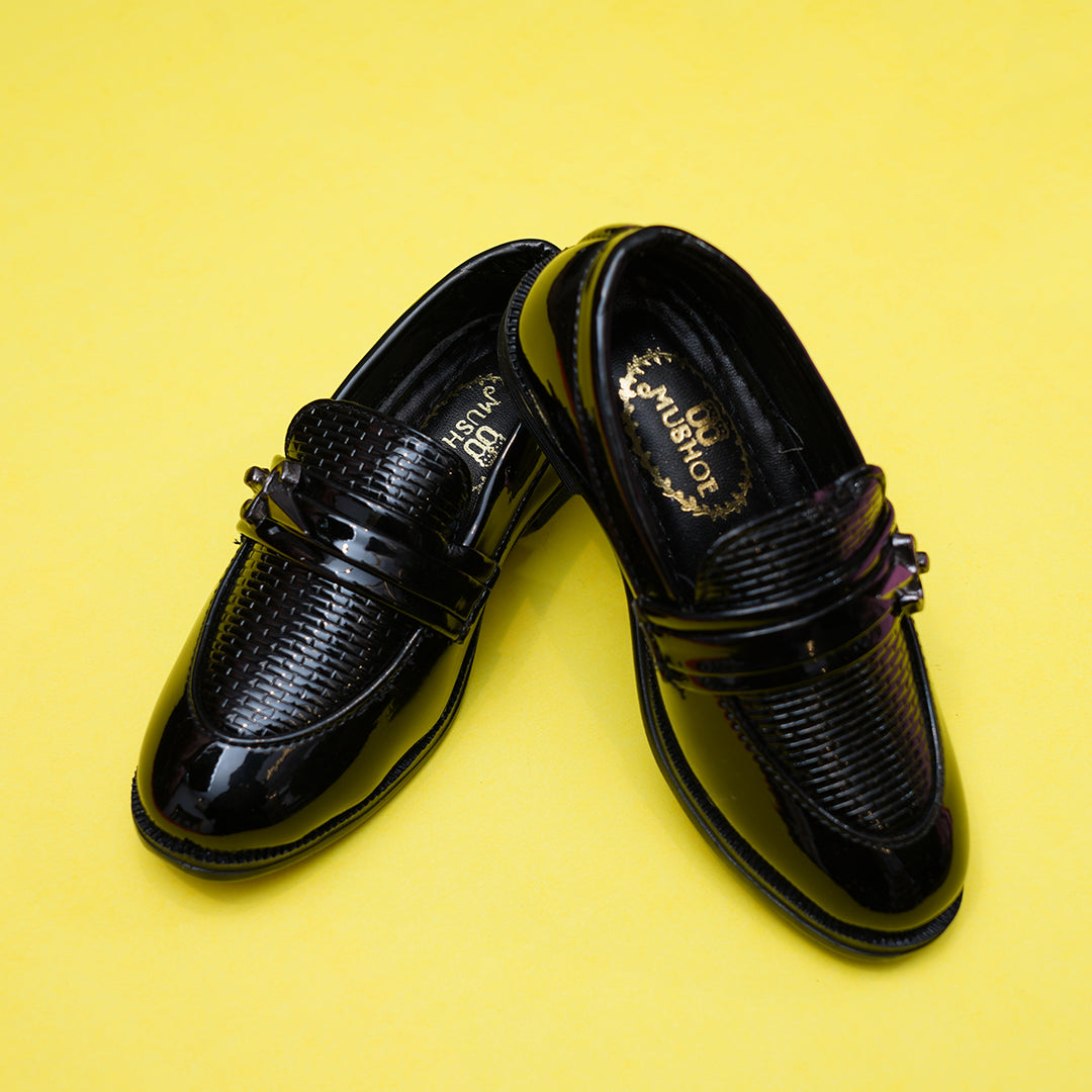 Black Formal Shoes for Kids