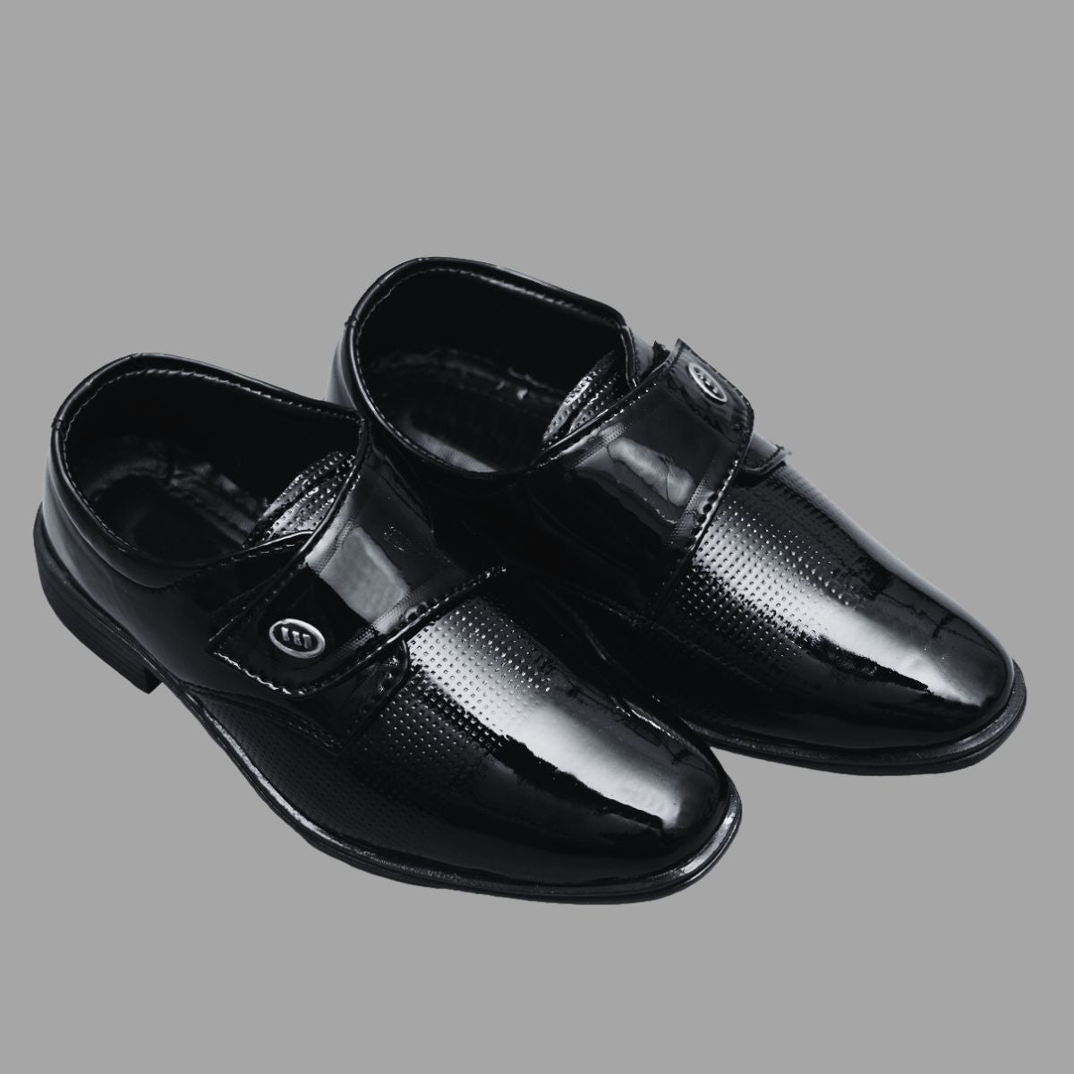 Men Two Tone Red Oxford Glossy Genuine Leather Shoes - Leather Skin Shop
