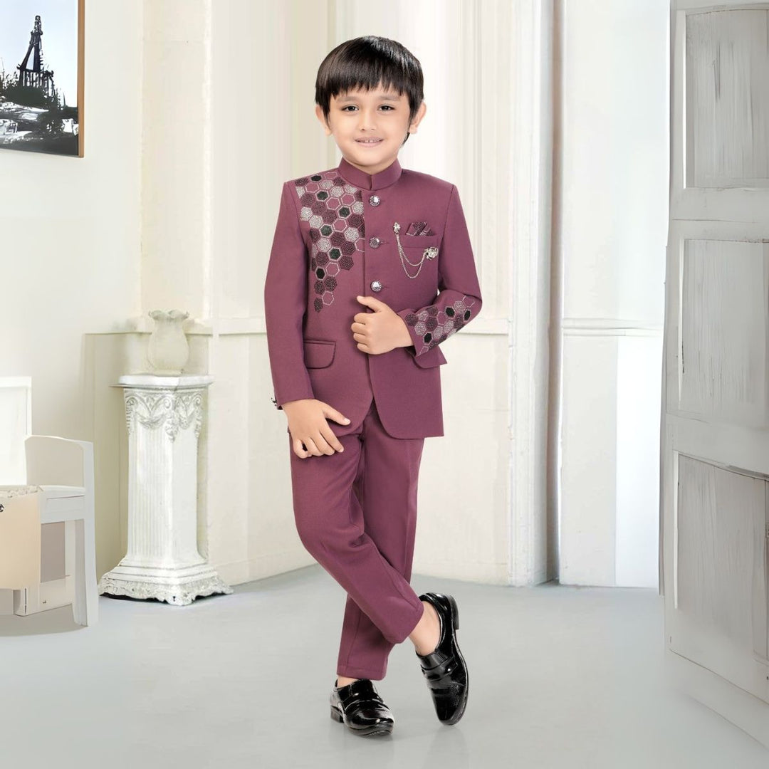 Designer Jodhpuri Suit for Boys