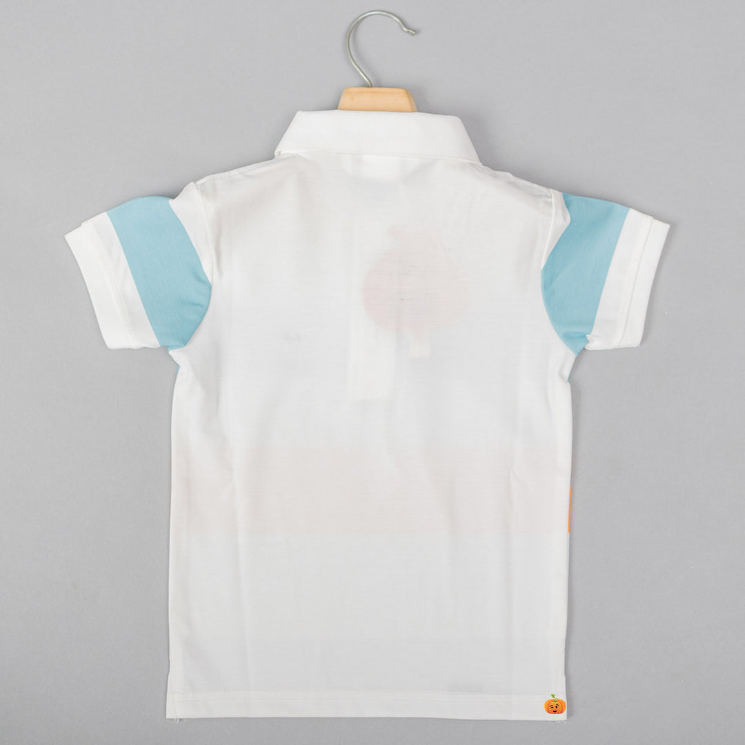 Striped Boys Polo T-shirt