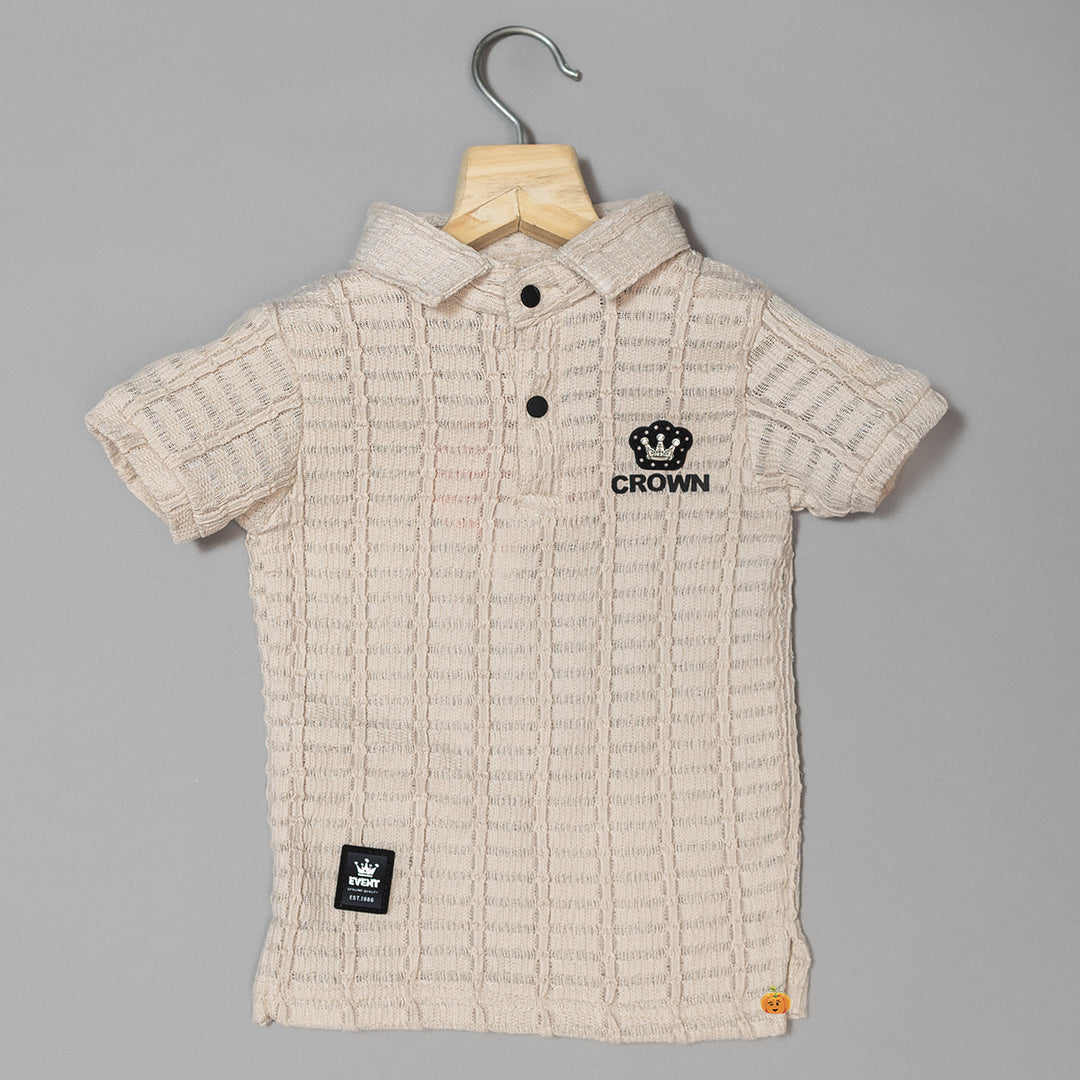 Fawn Collar T-shirt for Boys