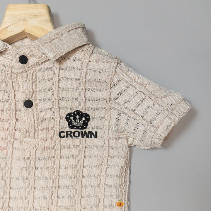 Fawn Collar T-shirt for Boys