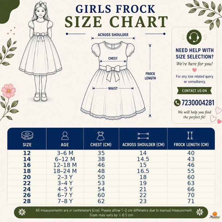 Charming Peach Party Frock for Girls