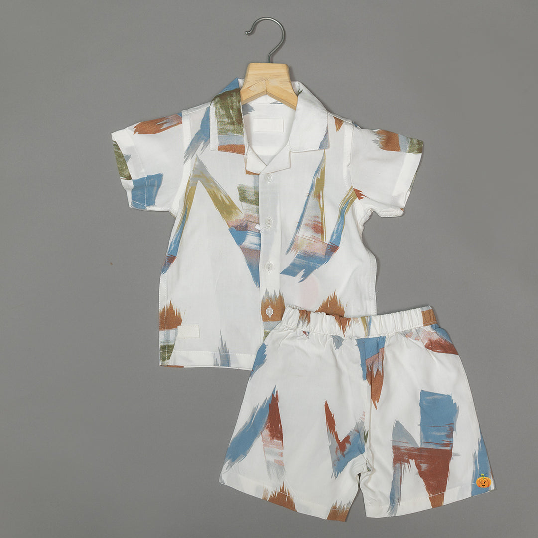Printed Co-Ord Set for Boys