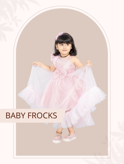 fcity.in - Fancy Dress Frock For Gowns Party Wear For Baby Kids Top Bottom  Set