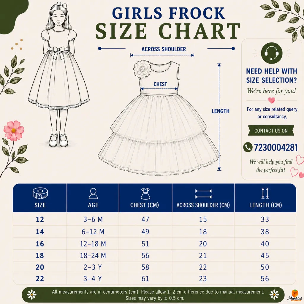 Designer Frock for Girls
