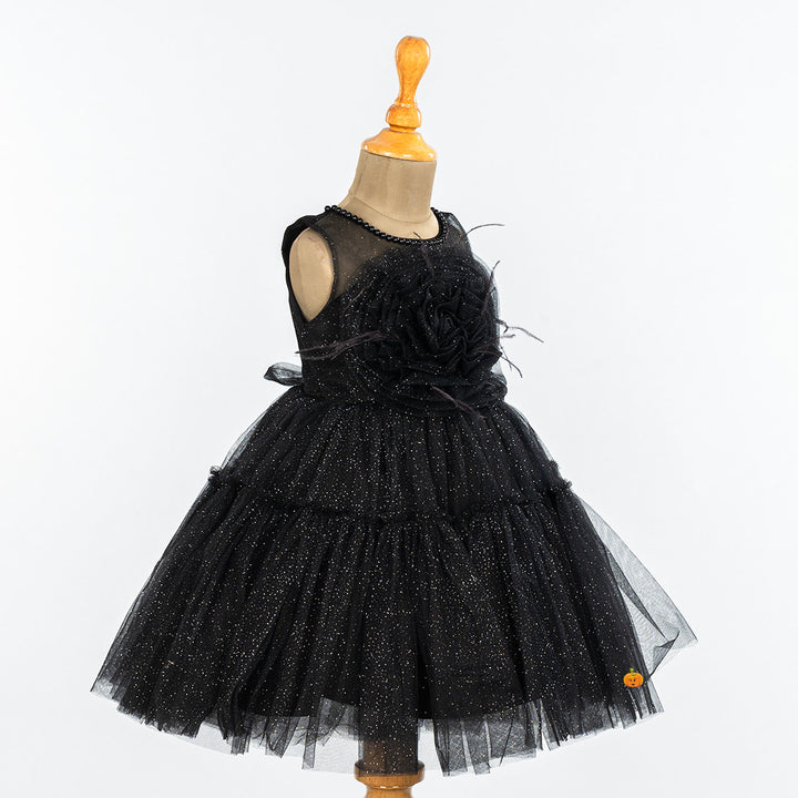 Glittery Frock for Girls Side 