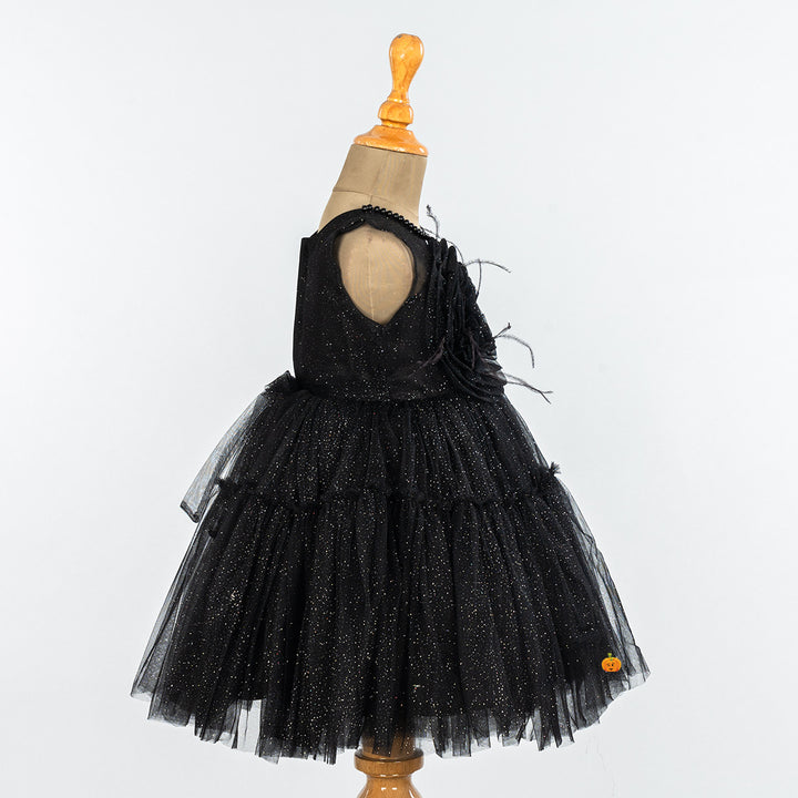 Glittery Frock for Girls Side 