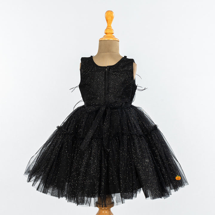 Glittery Frock for Girls Back 
