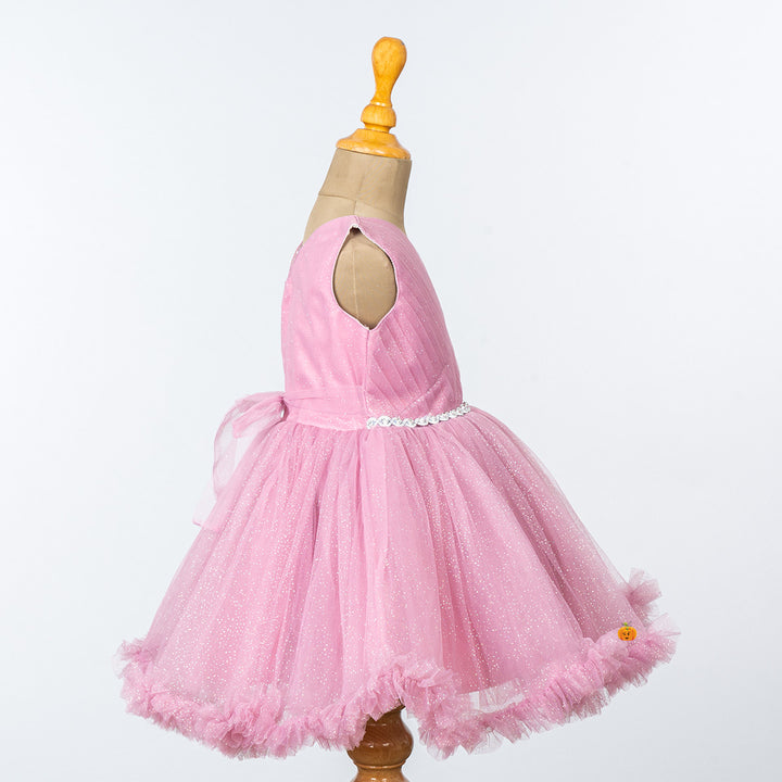 Onion Frill Frock for Girls Side 
