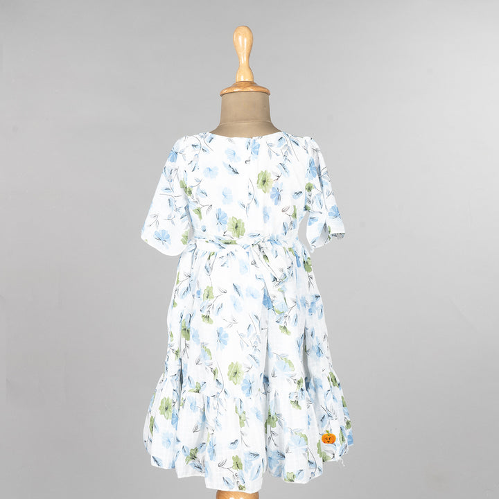 Floral Cotton Frock for Girls