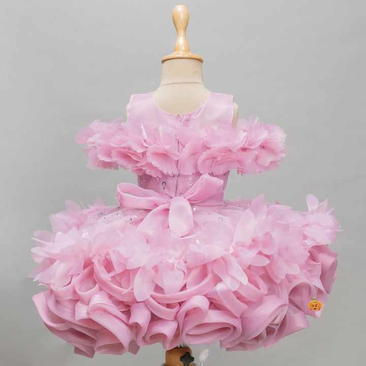 Onion Floral Frock for Girls