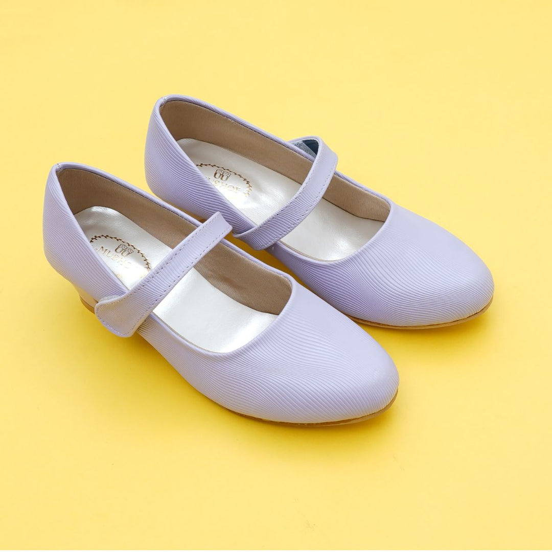 Captivating Purple Peach High Heel Girls BelliesÂ